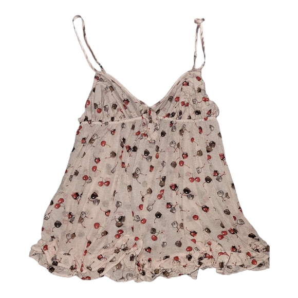 Victoria's Secret Tops - Victoria's Secret Flowy Cherries Top